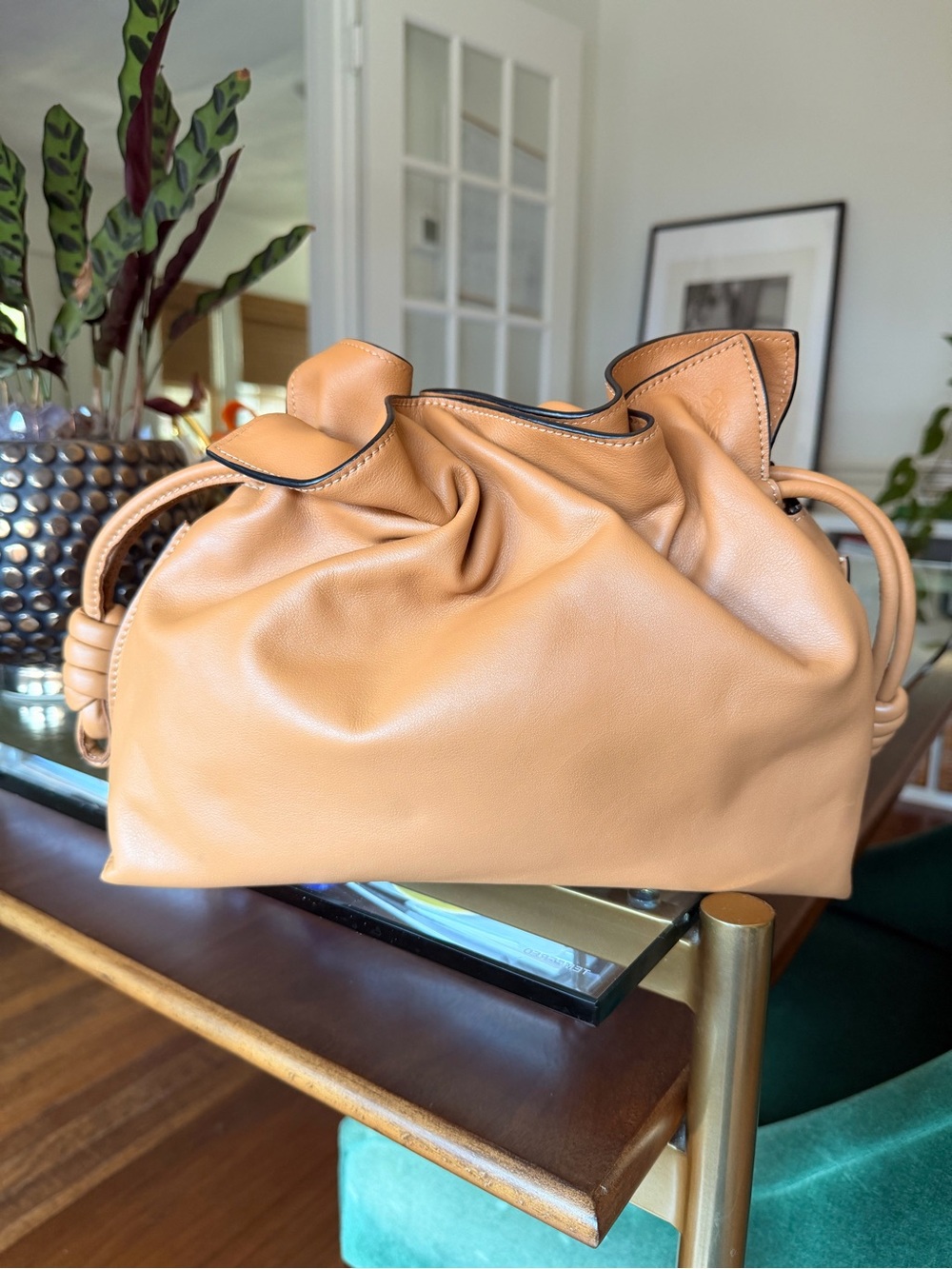 Authentic Loewe Flaminco Clutch / Shoulder Bag